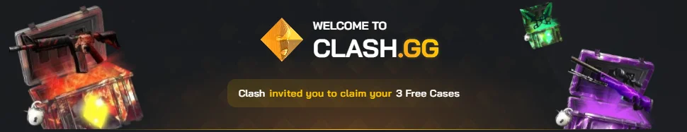 Clash.gg welcome bonus and deposit rewards
